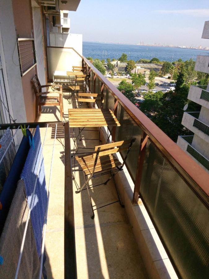 Promenade Apartment With Sea View Thessaloníki Exteriör bild